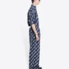 Pantalon de pyjama Scribble « Blue » 681819TLLJ48502