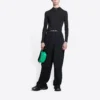 Pantalon de sport à jambes larges avec bandeau au logo B « Noir » 675346TLVA11070