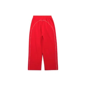 Pantalon de survêtement ample de football « Rouge Blanc » 777708TPVW36643