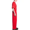 Pantalon de survêtement ample de football « Rouge Blanc » 777708TPVW36643