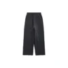 Pantalon de survêtement ample de type stencil « Black Grey » 771081TQVA41750
