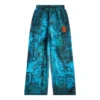 Pantalon de survêtement ample Skater Graffiti « Blue Sky » 740028TOVA84900