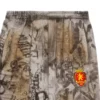Pantalon de survêtement ample Skater Graffiti « Heather Grey » 740028TOVA81300
