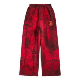 Pantalon de survêtement ample « Skater Graffiti » « Rouge » 740028TOVA86400