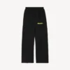 Pantalon de survêtement baggy pour homme noir avec motif « messy spray » Pantalon de survêtement baggy pour homme noir avec motif « messy spray »
