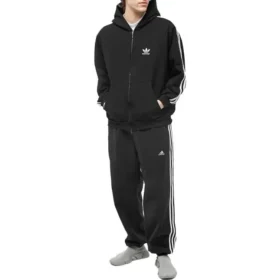Pantalon de survêtement Balenciaga x adidas « Black White » 723912TNVP11070