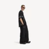 Pantalon de survêtement de football 3B pour homme, noir