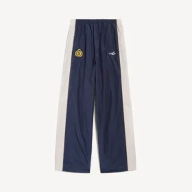 Pantalon de survêtement de football pour homme, bleu marine