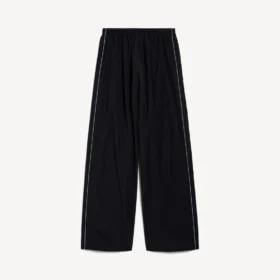 Pantalon de survêtement de football pour homme, noir