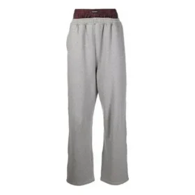 Pantalon de survêtement à double ceinture « Red Grey » 662627TKM366100