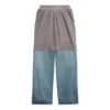 Pantalon de survêtement à empiècements « Grey Indigo » 745264TNW014012