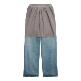 Pantalon de survêtement à empiècements « Grey Indigo » 745264TNW014012