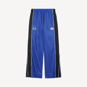 Pantalon de survêtement pour homme Balenciaga | Collaboration NBA, bleu/noir