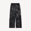 Pantalon de survêtement pour homme noir/bordeaux Pantalon de survêtement pour homme noir/bordeaux