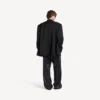 Pantalon de survêtement pour homme noir/bordeaux Pantalon de survêtement pour homme noir/bordeaux