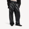 Pantalon de survêtement pour homme noir/bordeaux Pantalon de survêtement pour homme noir/bordeaux