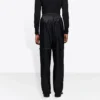 Pantalon de Track en nylon à fermeture éclair « Black » 621435TIO541000