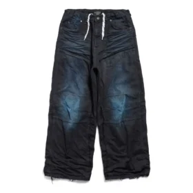 Pantalon à double genou « Dark Blue » 809444TRW587150