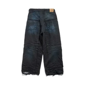 Pantalon à double genou « Dark Blue » 809444TRW587150