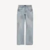 Pantalon droit de ville pour femme, bleu clair Pantalon droit de ville pour femme, bleu clair