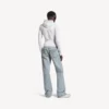 Pantalon droit de ville pour femme, bleu clair Pantalon droit de ville pour femme, bleu clair