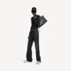 Pantalon droit de ville pour femme, noir Pantalon droit de ville pour femme, noir