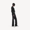 Pantalon droit de ville pour femme, noir Pantalon droit de ville pour femme, noir