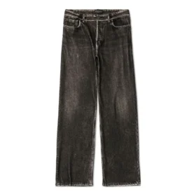 Pantalon en Denim effet trompe-l&rsquo;œil « Black » 751503TOL991000
