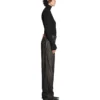 Pantalon en Denim effet trompe-l&rsquo;œil « Black » 751503TOL991000