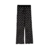 Pantalon élastique Paris « Black » 806204TRVJ11000