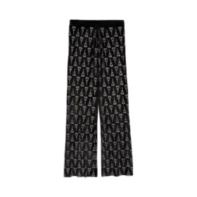 Pantalon élastique Paris « Black » 806204TRVJ11000