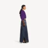 Pantalon tulipe pour femme, couleur « dark ocean » Pantalon tulipe pour femme, couleur « dark ocean »