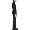 Pantalon évasé ajusté, coupe classique « Noir » 704709TLT171000
