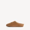Pantoufles Alaska pour femme, couleur beige