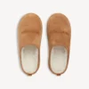 Pantoufles Alaska pour femme, couleur beige