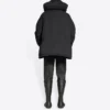 Parka de voyage à capuche « Black » 704500TLP031000