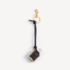 Pendentif en forme de flacon de parfum miniature, noir