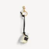 Pendentif en forme de flacon de parfum miniature, noir Pendentif en forme de flacon de parfum miniature, noir
