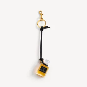 Pendentif en forme de flacon de parfum miniature, noir