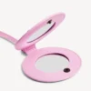 Pendentif miroir rond « City » pour femme, rose pétillant Pendentif miroir rond « City » pour femme, rose pétillant
