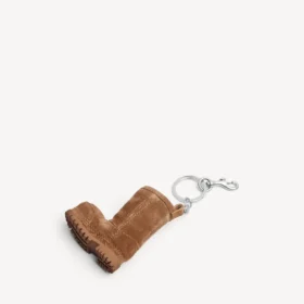 Pendentif/porte-clés pour femme « Mini Bottes d&rsquo;Alaska » couleur noce