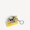 Pendentifs/porte-clés « chips » jaunes Pendentifs/porte-clés « chips » jaunes
