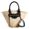 Petit panier « Beige Black » de Le Cagole 7710652AAVE9260
