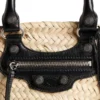 Petit panier « Beige Black » de Le Cagole 7710652AAVE9260