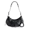 Petit sac à bandoulière Le Cagole « Black » 6713071VG9Y1000