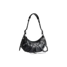 Petit sac à bandoulière Le Cagole « Black » 6713071VG9Y1000