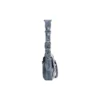 Petit sac bandoulière Le Cagole en Denim « Blue » 7716402109U4715