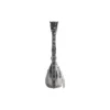 Petit sac à bandoulière Le Cagole métallisé « Silver » 6713070GT3Y8103
