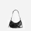 Petit sac à bandoulière « Le Cagole » pour femme, noir Petit sac à bandoulière « Le Cagole » pour femme, noir