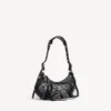 Petit sac à bandoulière « Le Cagole » pour femme, noir Petit sac à bandoulière « Le Cagole » pour femme, noir